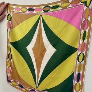 Vintage 90’s Emilio Pucci Silk Scarf